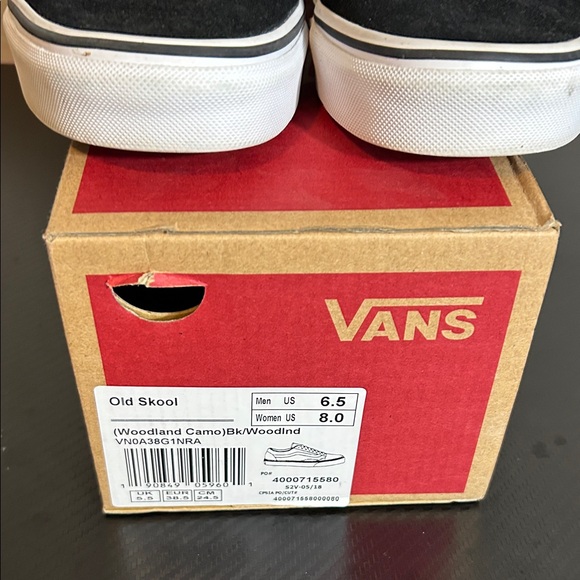 Vans Other - Vans Old Skool Woodland Camo Sneakers